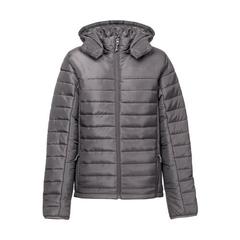 Vue Veste à capuche pour femme - Thc shield women de couleur gris| Krokrodeal