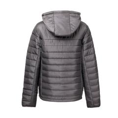 Vue Veste à capuche pour femme - Thc shield women de couleur gris| Krokrodeal
