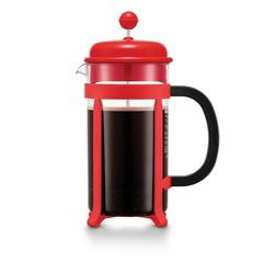Vue Cafetière 1L - Java 1l de couleur rouge| Krokrodeal