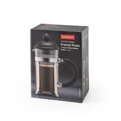 Vue Cafetière 350ml - Caffettiera 350 de couleur noir| Krokrodeal