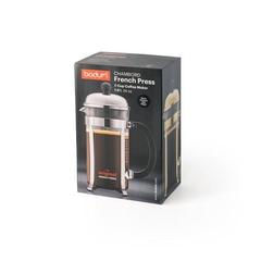 Vue Cafetière 1L - Chambord 1l de couleur gris| Krokrodeal