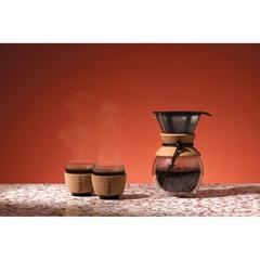 Vue générale Tasses en verre 350ml - Pavina 350 | Krokrodeal