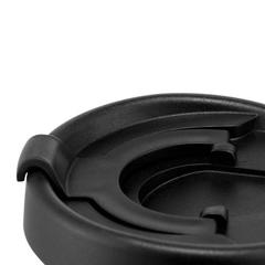 Vue Mug de voyage 250ml - Joycup double 250 de couleur noir| Krokrodeal