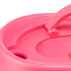 Vue Mug de voyage 250ml - Joycup double 250 de couleur rose| Krokrodeal