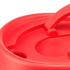 Vue Mug de voyage 250ml - Joycup double 250 de couleur rouge| Krokrodeal