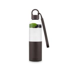 Vue Bouteille en tritan - Melior de couleur marron| Krokrodeal