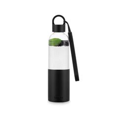 Vue Bouteille en tritan - Melior de couleur noir| Krokrodeal