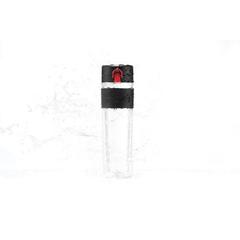 Vue Bouteille en plastique 450ml - Bistro 450 de couleur noir| Krokrodeal
