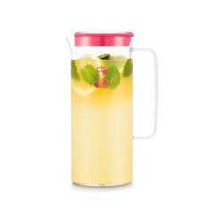 Vue Pichet en plastique 1'2 L - Melior 1'2l de couleur rose| Krokrodeal