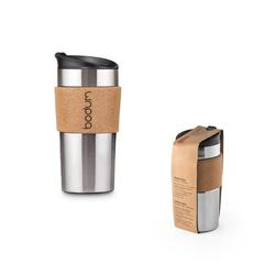 Vue générale Mug de voyage 350ml - Travel mug cork | Krokrodeal