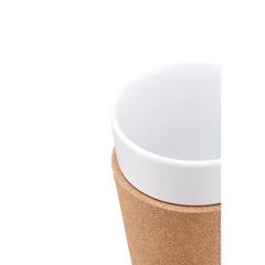 Vue Ensemble de 2 mugs 300 ml - Bistro 300 de couleur beige| Krokrodeal