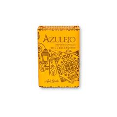 Vue Savons à base de savon végétal et enrichis à l'huile d'olive (75 g) - Símbolos lusitanos de couleur jaune| Krokrodeal