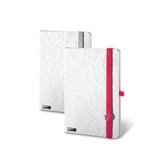 Vue générale Bloc-notes - Lanybook innocent passion white | Krokrodeal