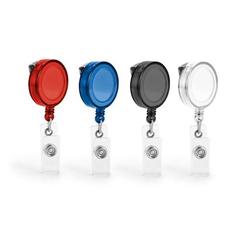 Vue générale Porte-badge extensible - Yeats | Krokrodeal