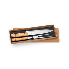 Vue Ensemble d'ustensiles pour barbecue - Salsa de couleur beige| Krokrodeal