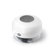 Vue Enceinte sans fil étanche en ABS - Curie de couleur blanc| Krokrodeal