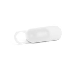 Vue Protecteur de webcam en PP - Hide de couleur blanc| Krokrodeal