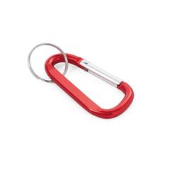 Vue Mousqueton en aluminium - Matthew de couleur rouge| Krokrodeal