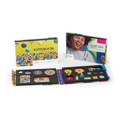 Vue Marmotte 2 en 1 avec Pins et Domings - Pin & doming showcase de couleur -| Krokrodeal