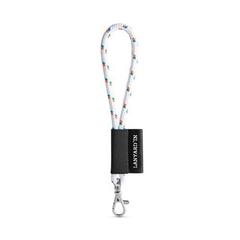 Vue 75092. Lanyard Nautic Short Set. Modèles standard de couleur blanc| Krokrodeal