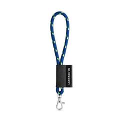 Vue 75092. Lanyard Nautic Short Set. Modèles standard de couleur bleu| Krokrodeal