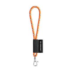 Vue 75092. Lanyard Nautic Short Set. Modèles standard de couleur orange| Krokrodeal