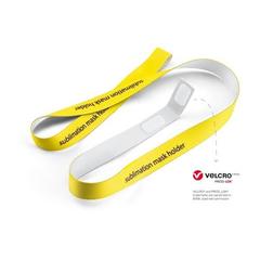 Vue Modèles standard - Sublimation mask holder set de couleur blanc| Krokrodeal