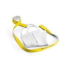 Vue Modèles standard - Sublimation mask holder set de couleur blanc| Krokrodeal