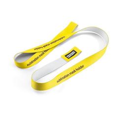 Vue Modèles standard - Sublimation mask holder set de couleur blanc| Krokrodeal