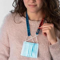 Vue générale Modèles standard - Sublimation mask holder duo set | Krokrodeal