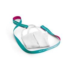 Vue Modèles standard - Sublimation rpet mask holder duo set de couleur blanc| Krokrodeal