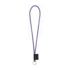 Vue Modèles standard - Lanyard tube long set i de couleur rose| Krokrodeal