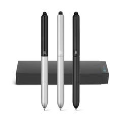 Vue générale Stylo à bille en aluminium avec pointe tactile - Neo | Krokrodeal