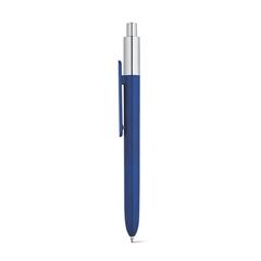 Vue générale Stylo à bille en ABS - Kiwu chrome | Krokrodeal