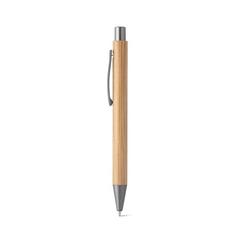 Stylo bille en bambou avec attache - Elliot publicitaire pas cher