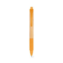 Vue Stylo en bambou avec clip antidérapant - Kuma de couleur orange| Krokrodeal