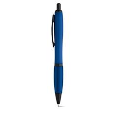 Vue Stylo à bille avec clip en métal - Funk de couleur bleu| Krokrodeal