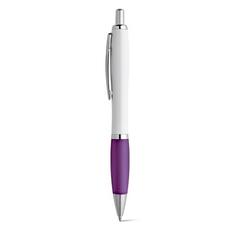 Vue Stylo à bille avec clip en métal - Move de couleur violet| Krokrodeal
