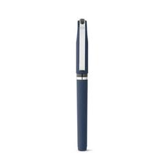 Vue Stylo à bille ABS avec clip métallique - Bolt de couleur bleu| Krokrodeal