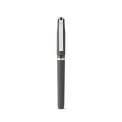 Vue Stylo à bille ABS avec clip métallique - Bolt de couleur gris| Krokrodeal