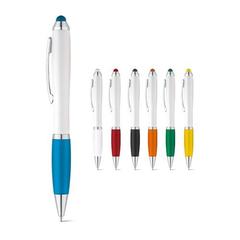 Vue générale Stylo à bille avec clip en métal - Sans bk | Krokrodeal