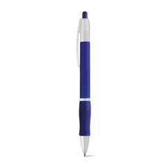 Vue Stylo à bille avec antidérapant - Slim bk de couleur bleu| Krokrodeal