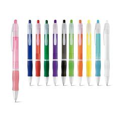 Vue générale Stylo à bille avec antidérapant - Slim bk | Krokrodeal