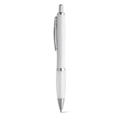 Vue Stylo avec clip en métal - Move bk de couleur blanc| Krokrodeal