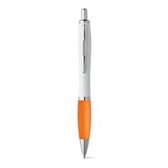 Vue Stylo avec clip en métal - Move bk de couleur orange| Krokrodeal