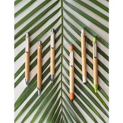 Vue générale Kit stylo bille et porte-mine en bambou - Greeny | Krokrodeal