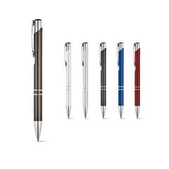 Vue générale Stylo en aluminium avec clip - Beta bk | Krokrodeal