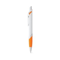 Vue Stylo à bille avec antidérapant - Molla de couleur orange| Krokrodeal