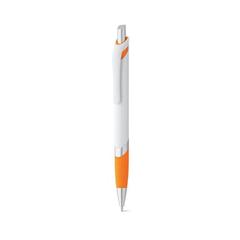 Vue Stylo à bille avec antidérapant - Molla de couleur orange| Krokrodeal