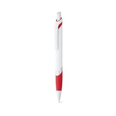 Vue Stylo à bille avec antidérapant - Molla de couleur rouge| Krokrodeal